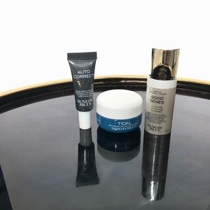 Sunday Riley- Tidal, Good Genes, AutoCorrect